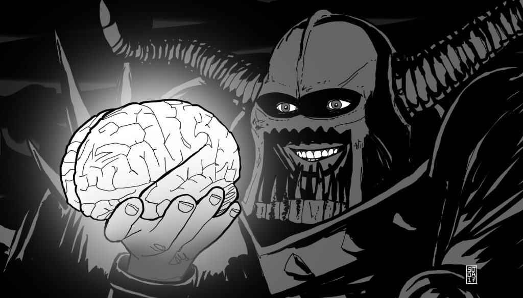 Blood Bowl Art - Chaos Warrior Creativity