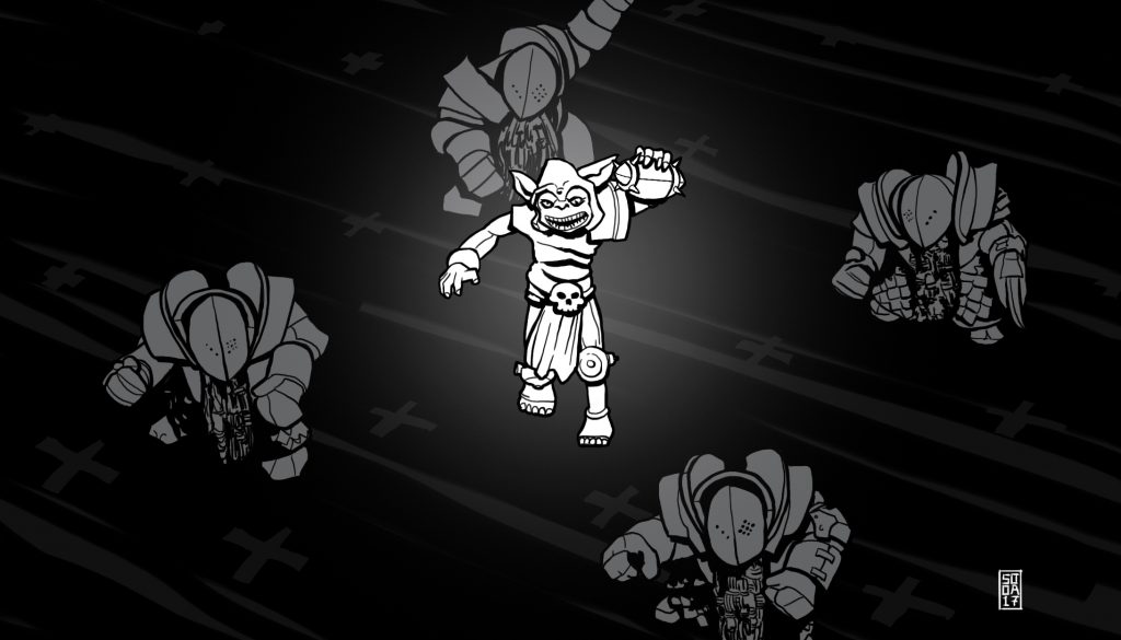 Blood Bowl Art - Blood Bowl cage