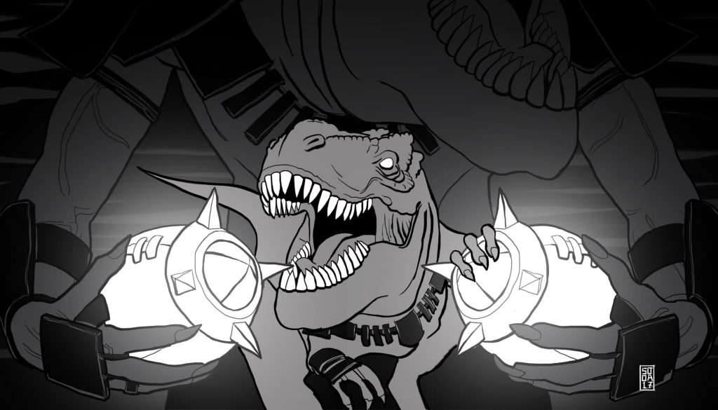 Blood Bowl Art - Losing two zero