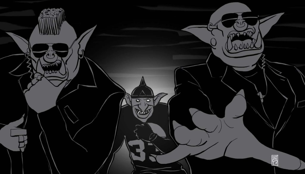 Blood Bowl Art - Security and surprise