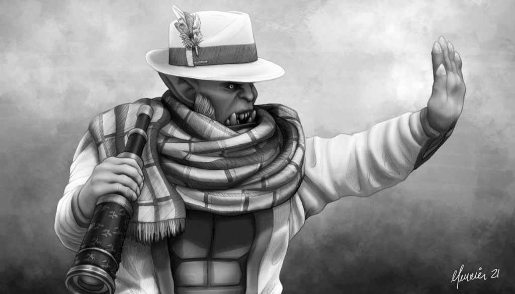 Black Orcs Coach Gorn N'hleg