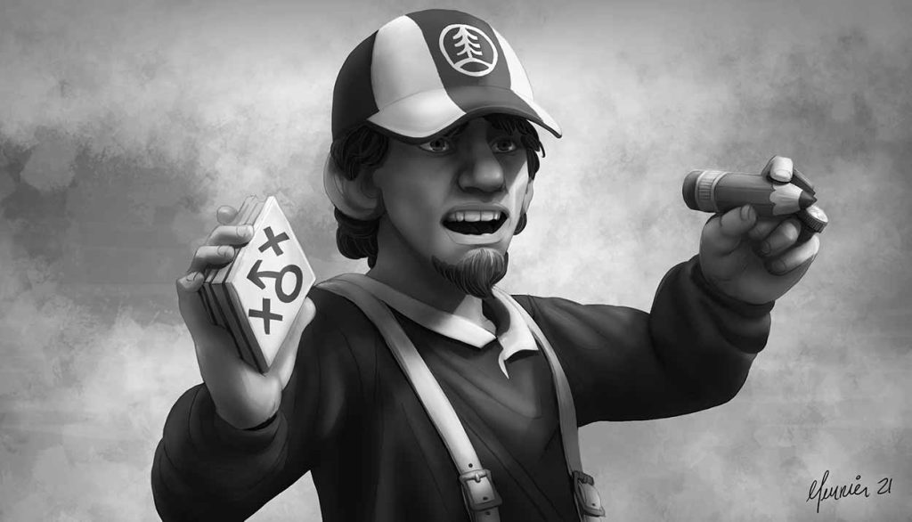 Coach Spyde - coach halfling de blood bowl