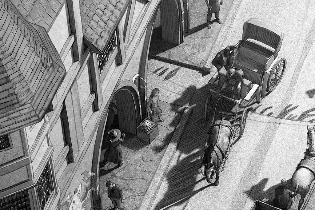 A matteo seen from above